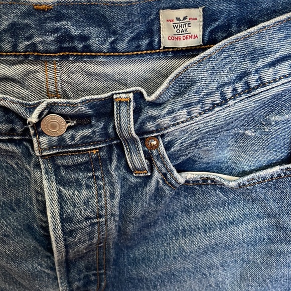 EUC Levi’s white oak cone denim 501 s skinny 28 - Picture 3 of 9